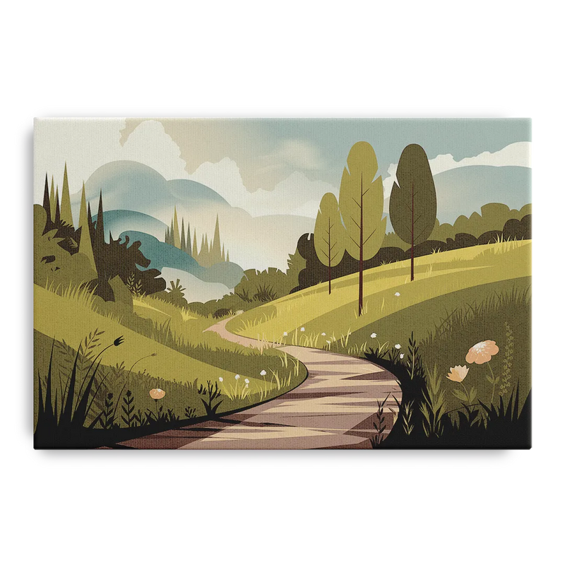 Omaha Nature Trails Front - Canvas Wall Art