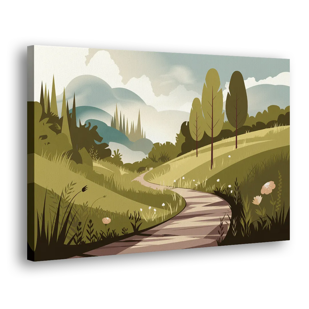 Omaha Nature Trails Side - Canvas Wall Art