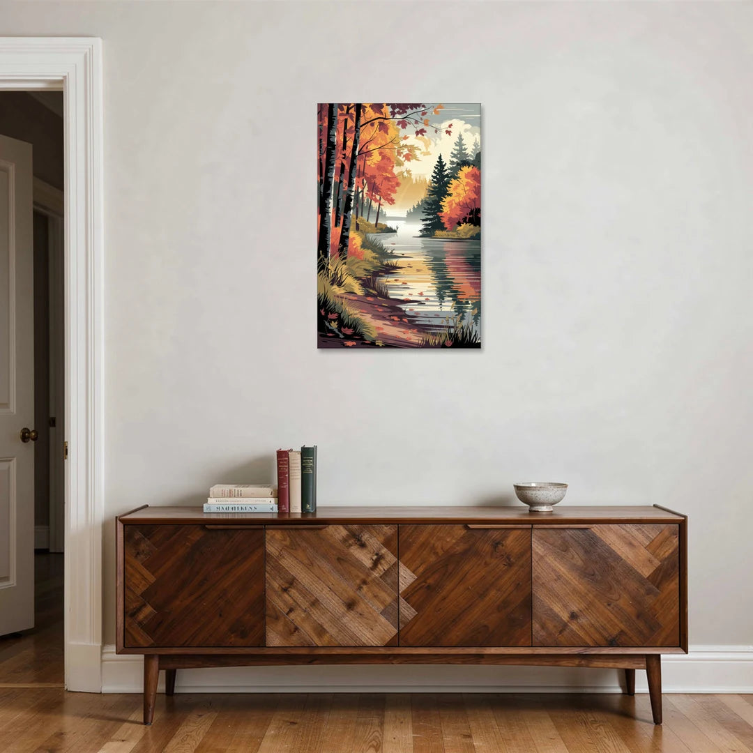 Ontario Autumn Colors - Canvas Wall Art - Coffee Table - 24x36