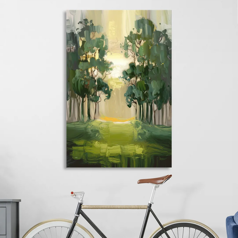 Ontario Forest Vibes Sitting Room - Canvas Wall Art