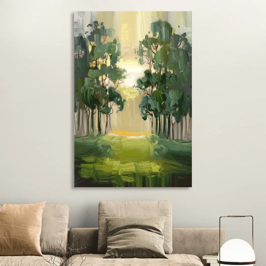 Ontario Forest Vibes Living Room - Canvas Wall Art