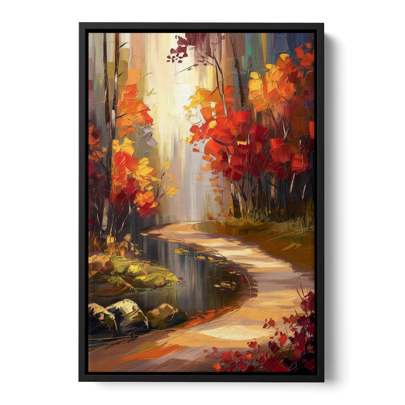 Ontario Nature Scenes Front - Black Canvas Wall Art