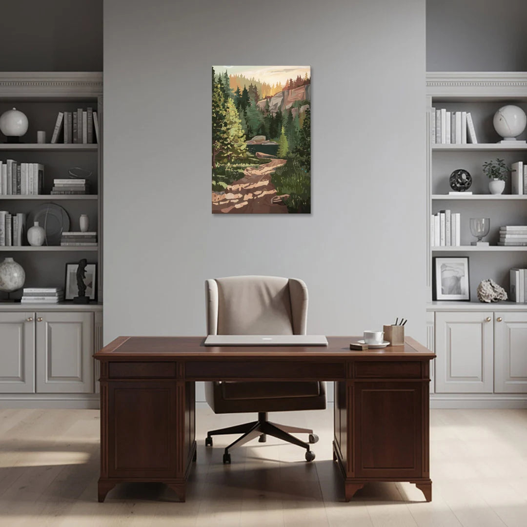 Ontario Scenic Trails - Canvas Wall Art - Office - 24x36