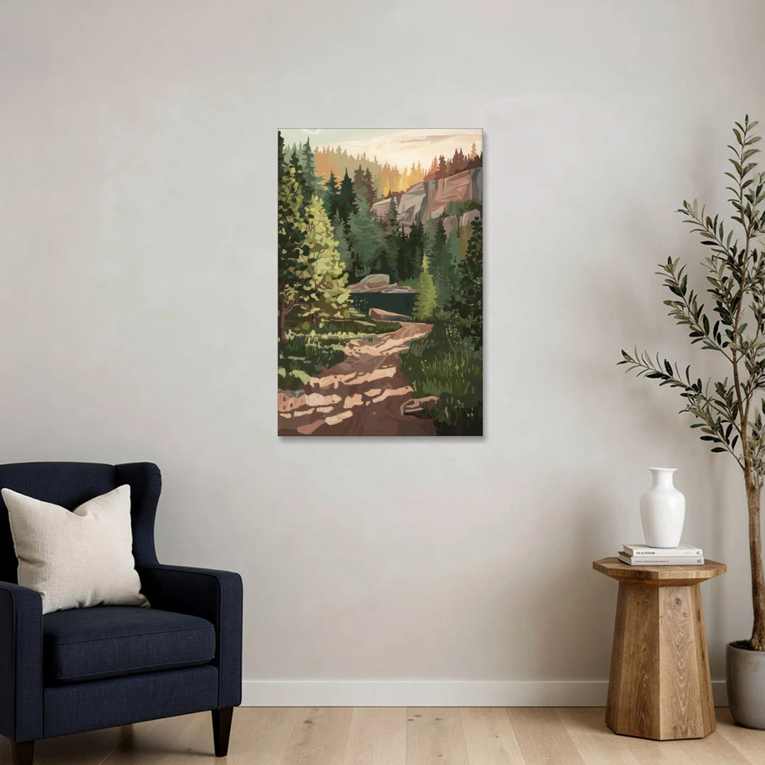 Ontario Scenic Trails - Canvas Wall Art - Sofa - 24x36