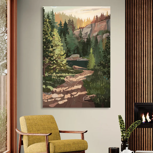 Ontario Scenic Trails Living Room - Canvas Wall Art