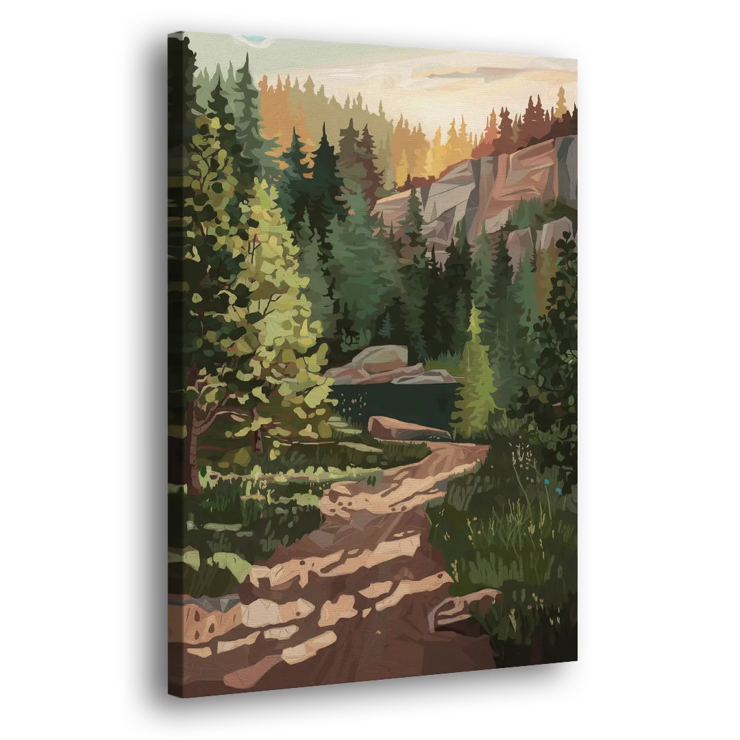 Ontario Scenic Trails Side - Canvas Wall Art