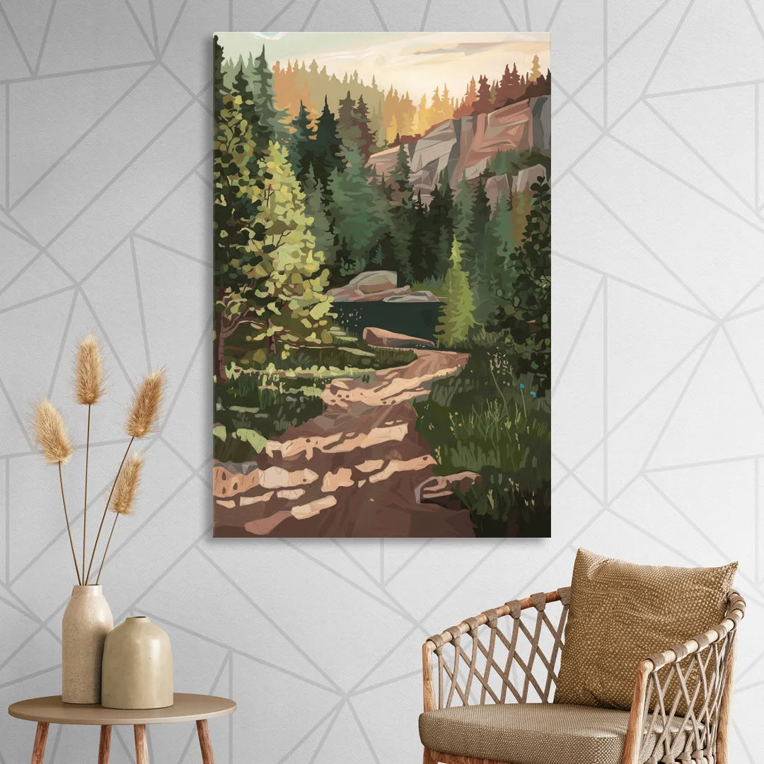 Ontario Scenic Trails Sitting Room - Canvas Wall Art