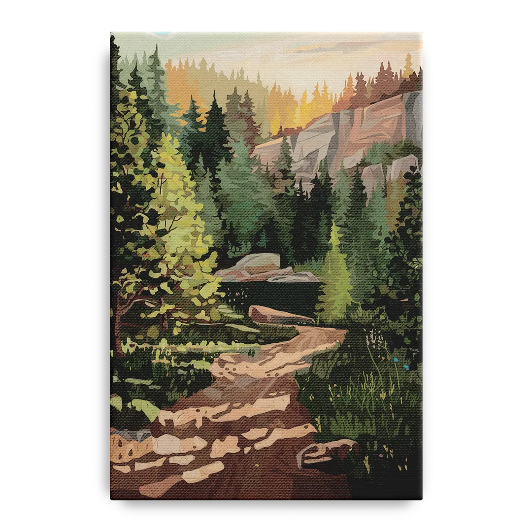 Ontario Scenic Trails Front - Canvas Wall Art