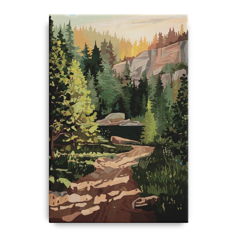 Ontario Scenic Trails Front - Canvas Wall Art