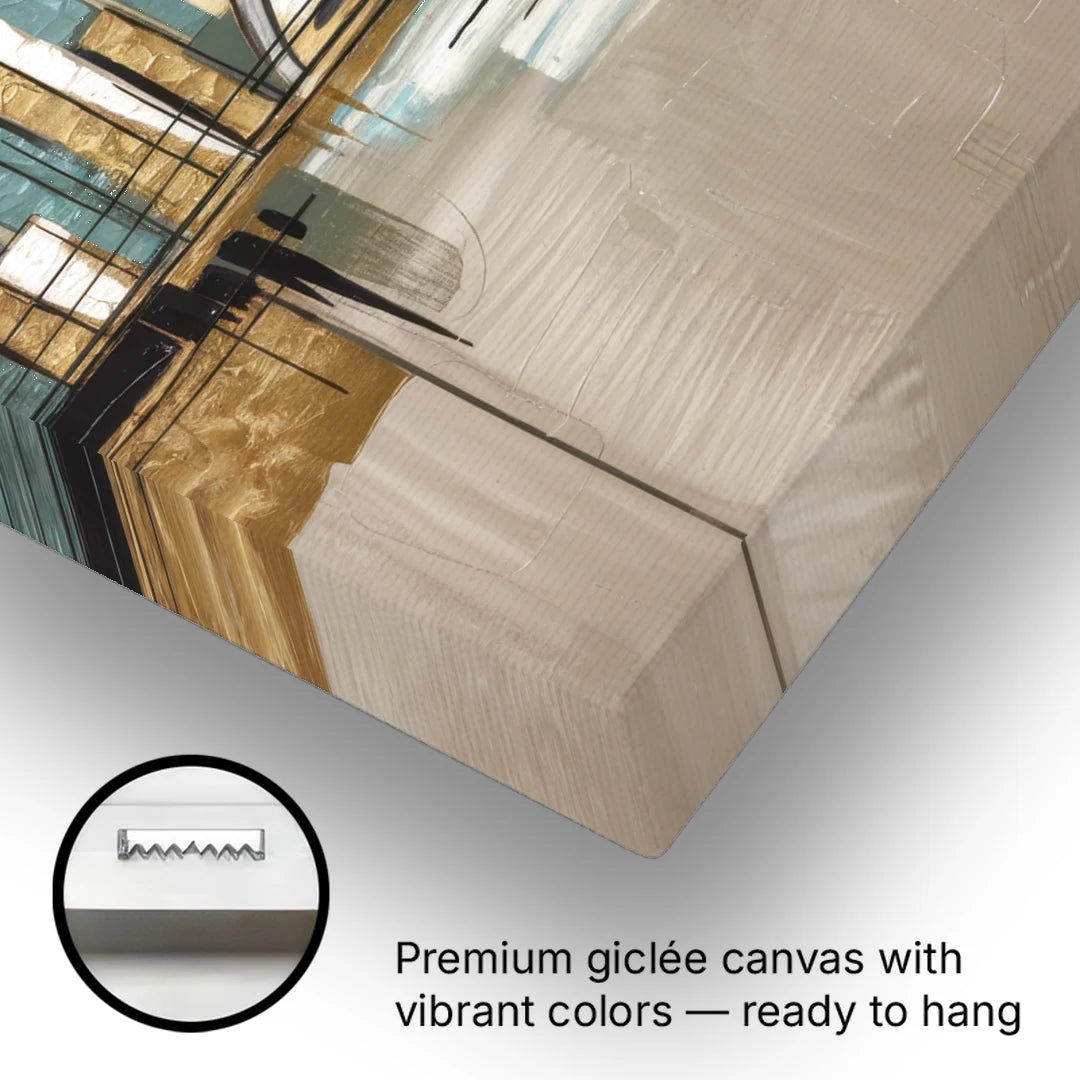Ontario Urban Charm - Canvas Wall Art - Gallery Wrap Corner