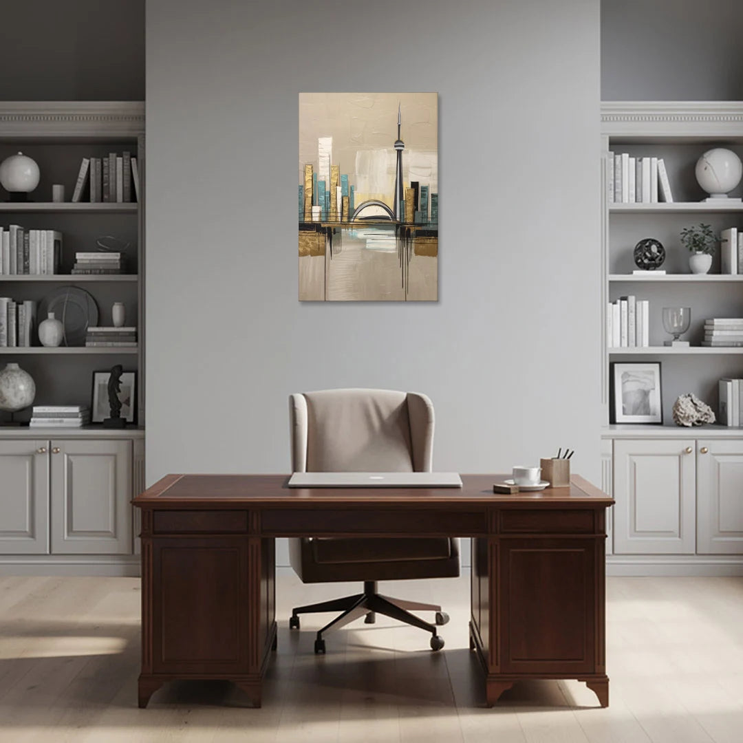 Ontario Urban Charm - Canvas Wall Art - Office - 24x36