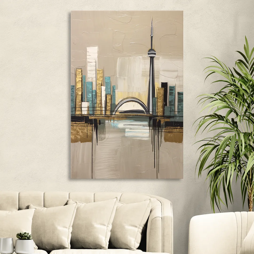 Ontario Urban Charm Sitting Room - Canvas Wall Art