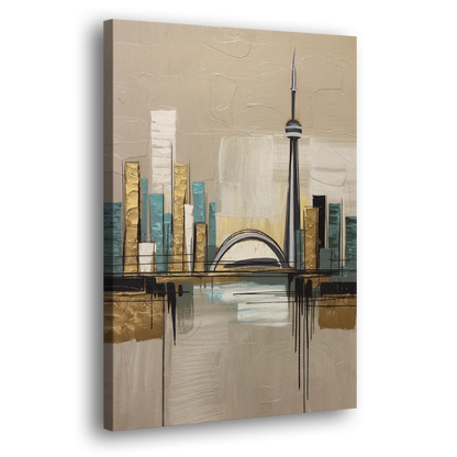 Ontario Urban Charm Side - Canvas Wall Art