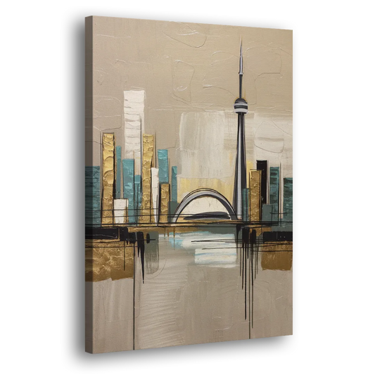 Ontario Urban Charm Side - Canvas Wall Art