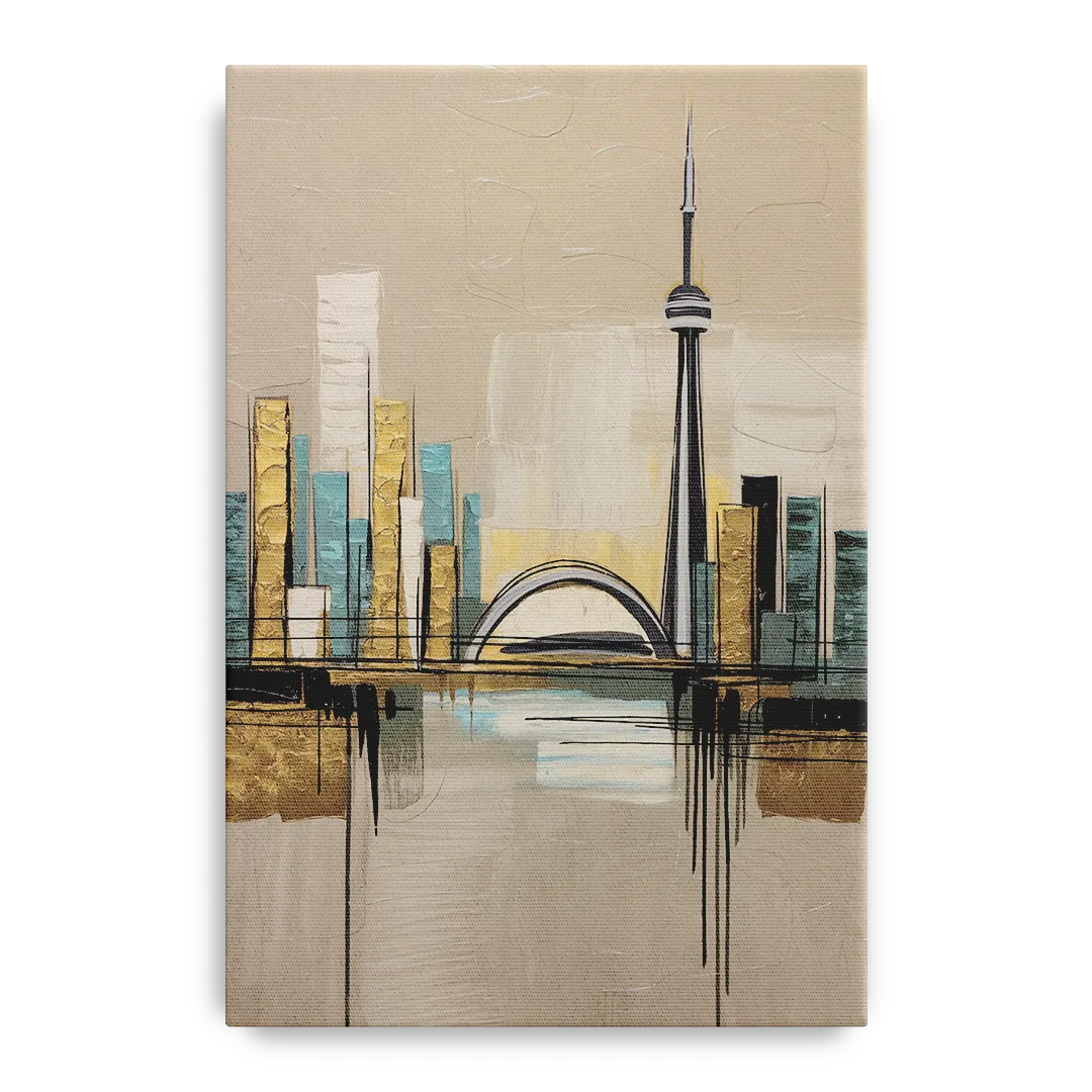 Ontario Urban Charm Front - Canvas Wall Art
