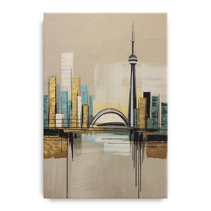 Ontario Urban Charm Front - Canvas Wall Art