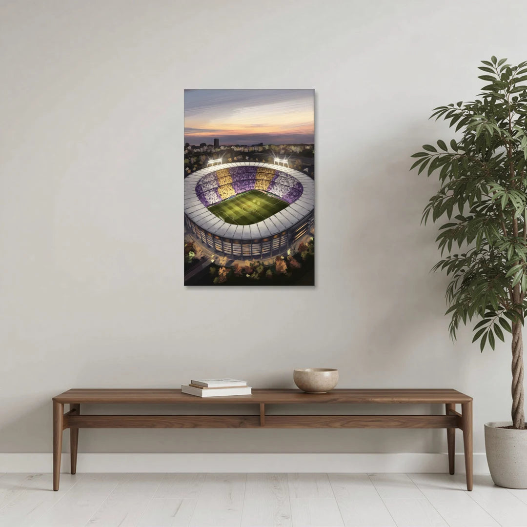 Orlando City FC Stadium Scene - Canvas Wall Art - Coffee Table - 24x36