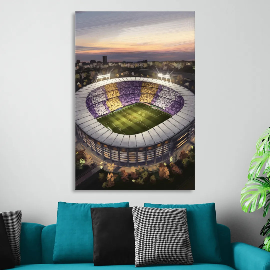 Orlando City FC Stadium Scene Sitting Room - Canvas Wall Art