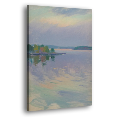 Oslo Fjord Serenity Side - Canvas Wall Art