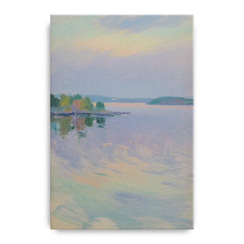 Oslo Fjord Serenity Front - Canvas Wall Art