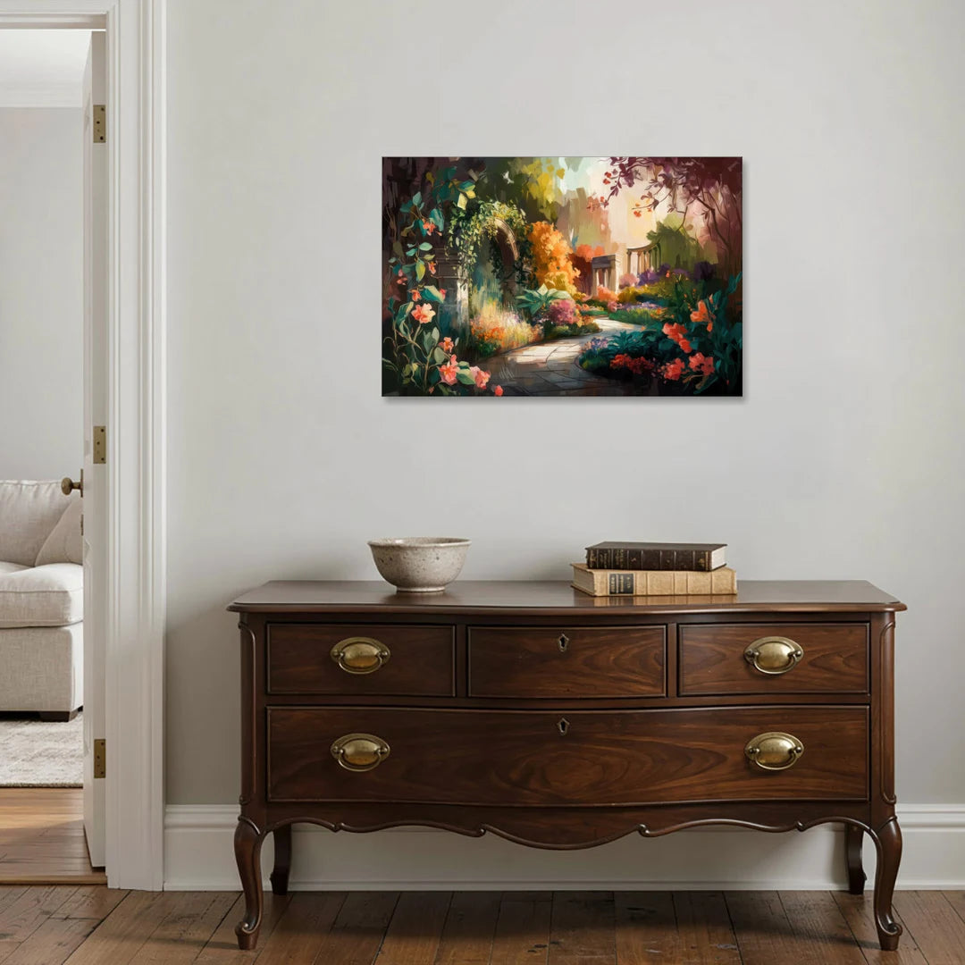 Oxford Botanical Gardens - Canvas Wall Art - Coffee Table - 36x24