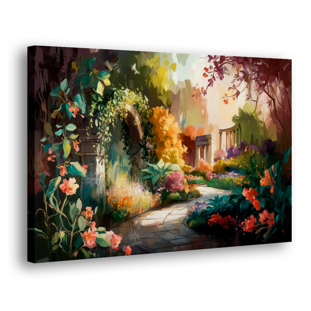 Oxford Botanical Gardens Side - Canvas Wall Art