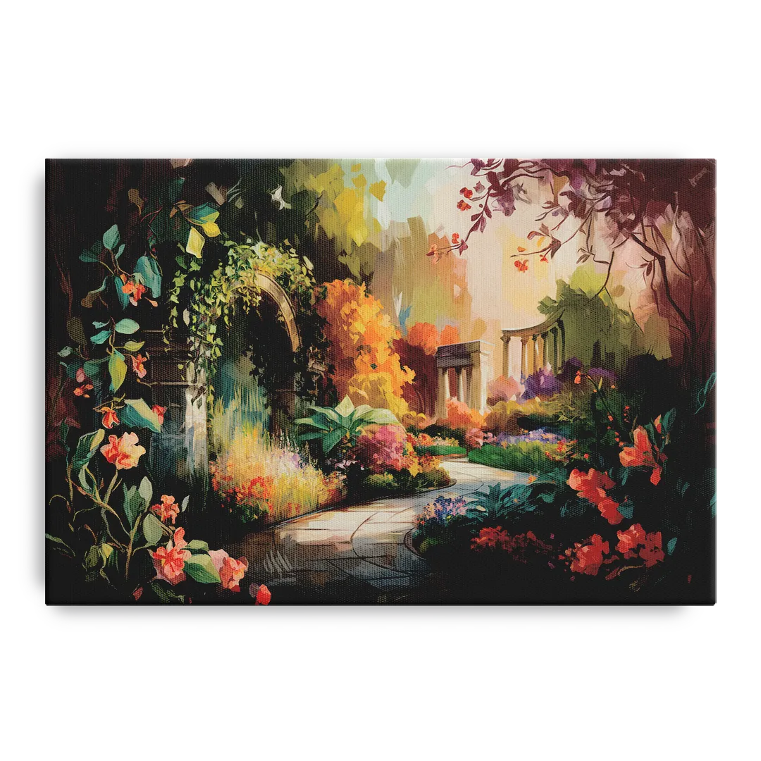 Oxford Botanical Gardens Front - Canvas Wall Art