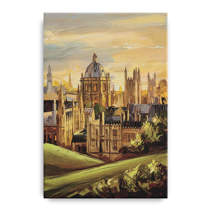 Oxford Dreaming Spires Front - Canvas Wall Art