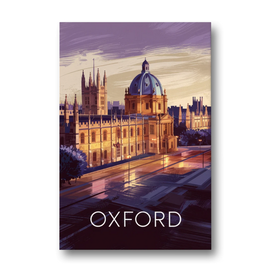Oxford Timeless Elegance - Canvas Wall Art - Front