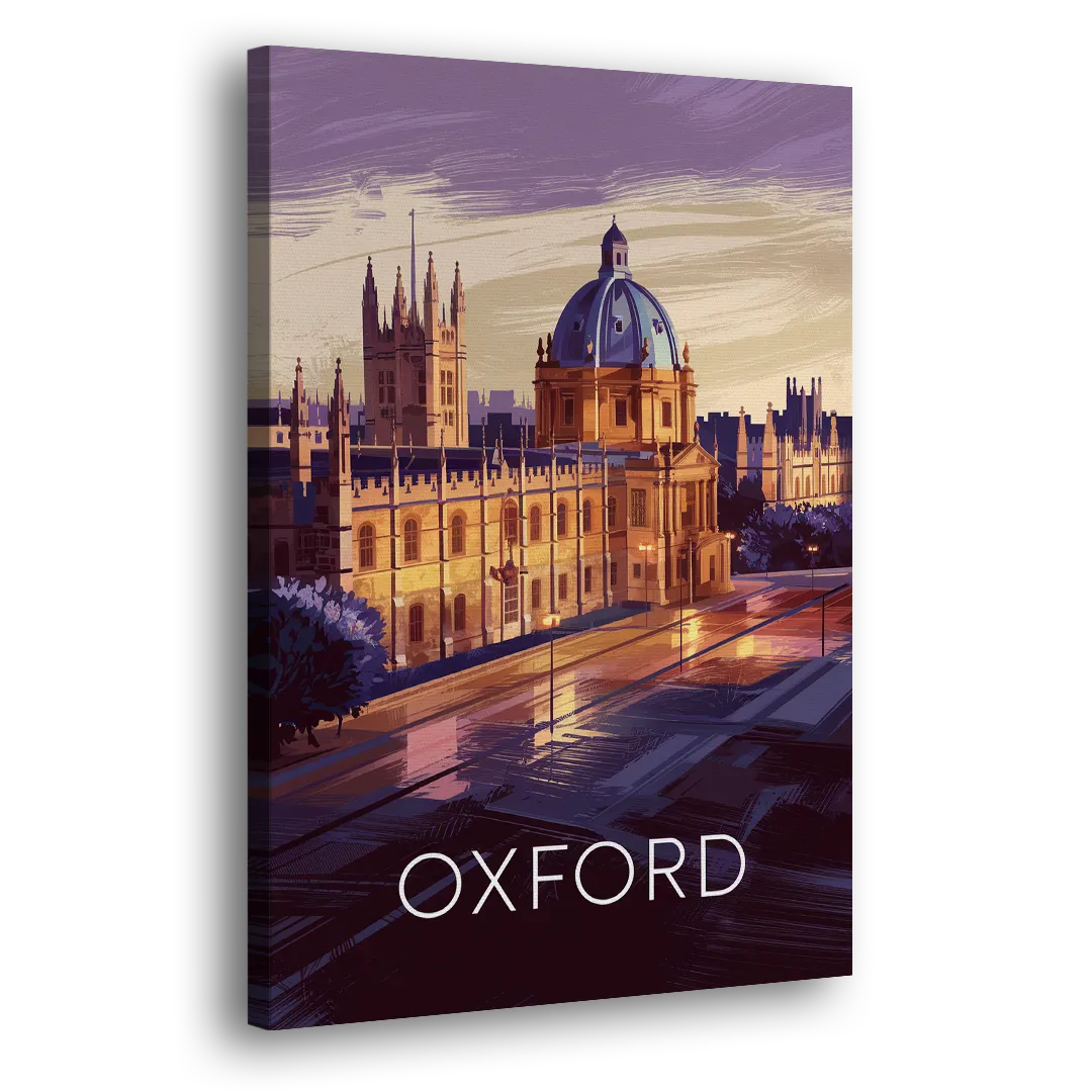 Oxford Timeless Elegance Side - Canvas Wall Art