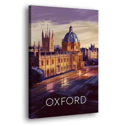 Oxford Timeless Elegance Side - Canvas Wall Art