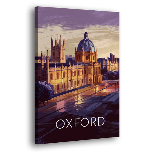 Oxford Timeless Elegance Side - Canvas Wall Art