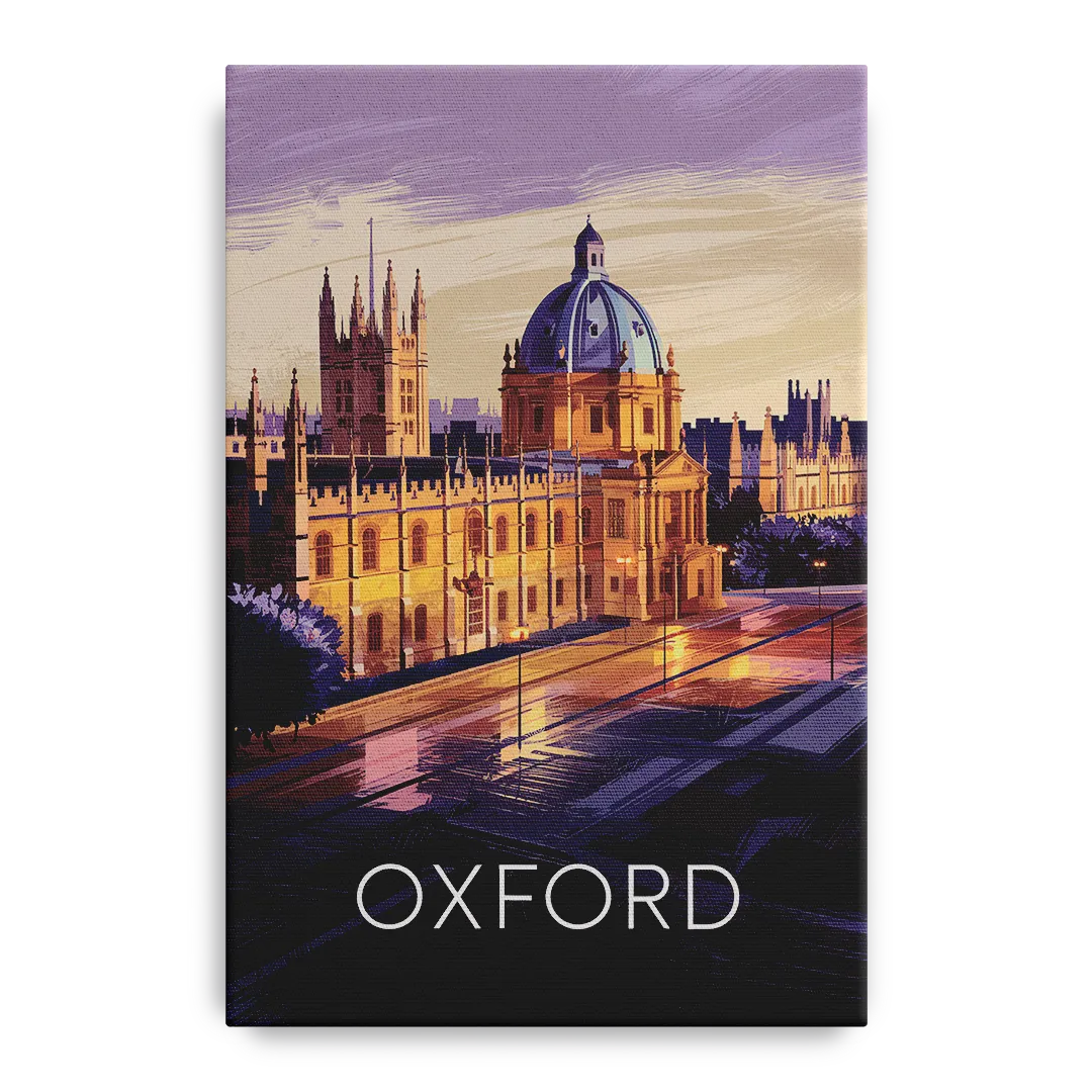 Oxford Timeless Elegance Front - Canvas Wall Art
