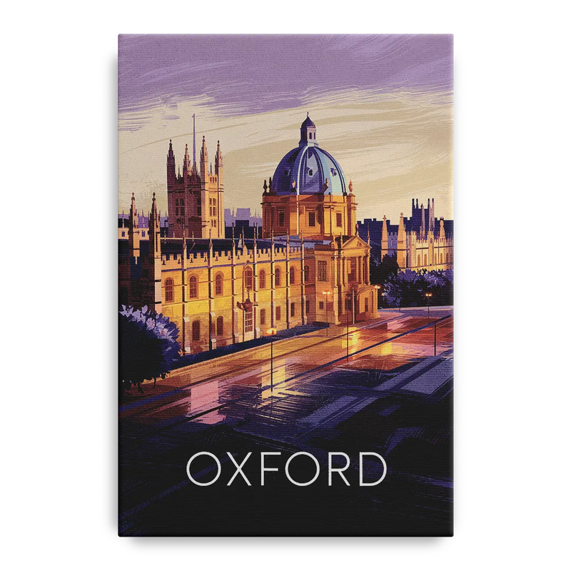 Oxford Timeless Elegance Front - Canvas Wall Art