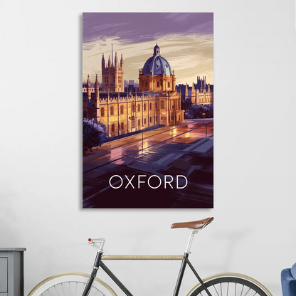 Oxford Timeless Elegance Sitting Room - Canvas Wall Art