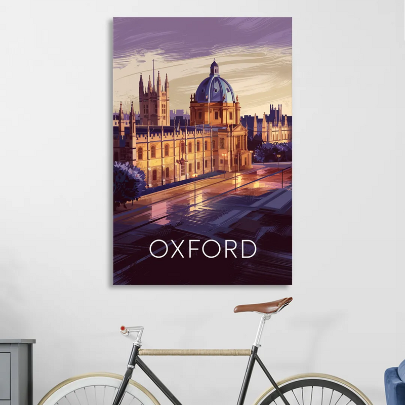 Oxford Timeless Elegance Sitting Room - Canvas Wall Art