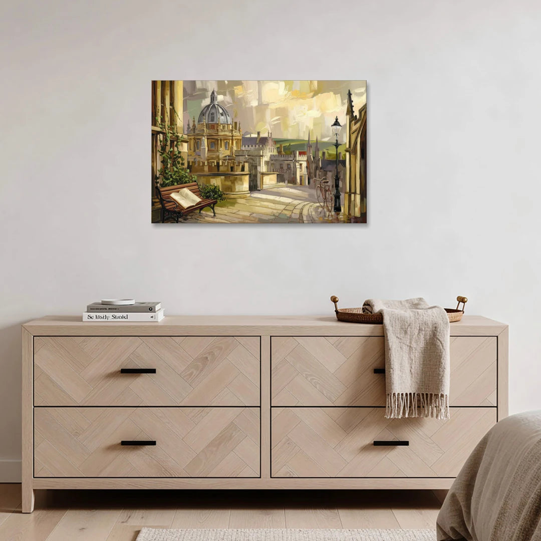 Oxford University Charm - Canvas Wall Art - Coffee Table - 36x24