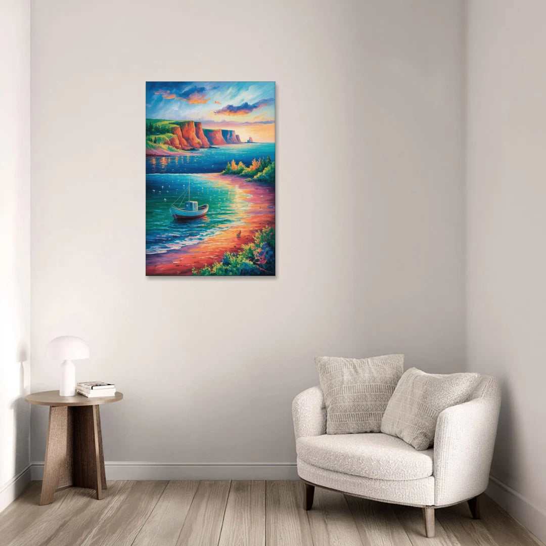 PEI Coastal Charm - Canvas Wall Art - Sofa - 24x36