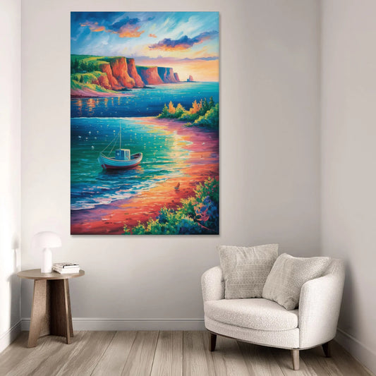 PEI Coastal Charm - Canvas Wall Art - Sofa - 40x60