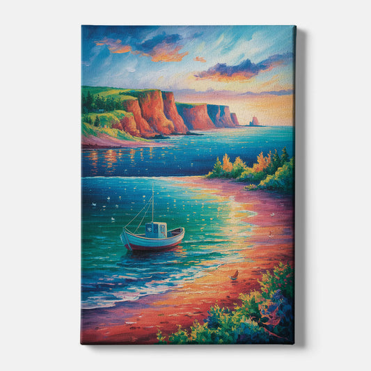PEI Coastal Charm - Canvas Wall Art