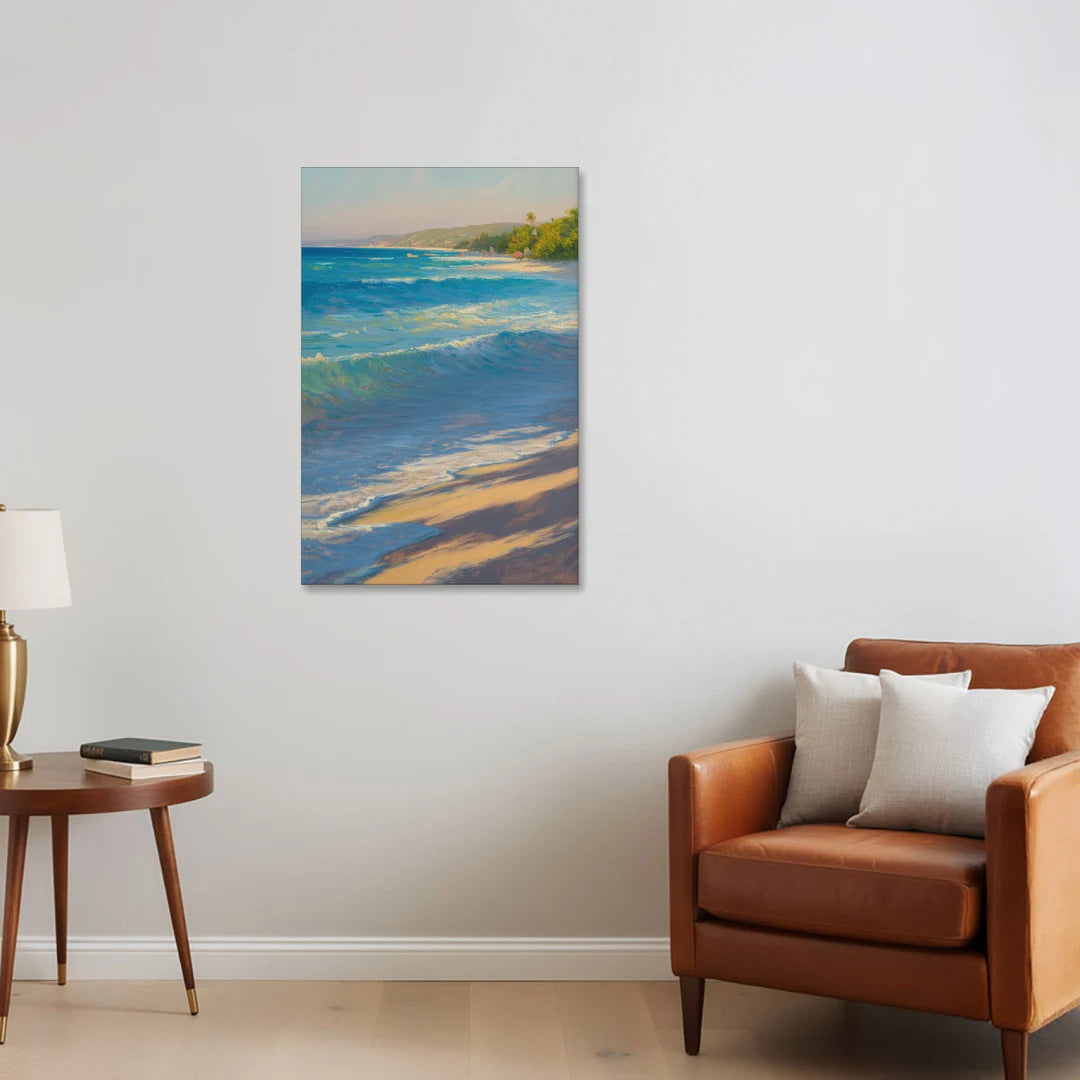 Palancar Beach Waters - Canvas Wall Art - Sofa - 24x36