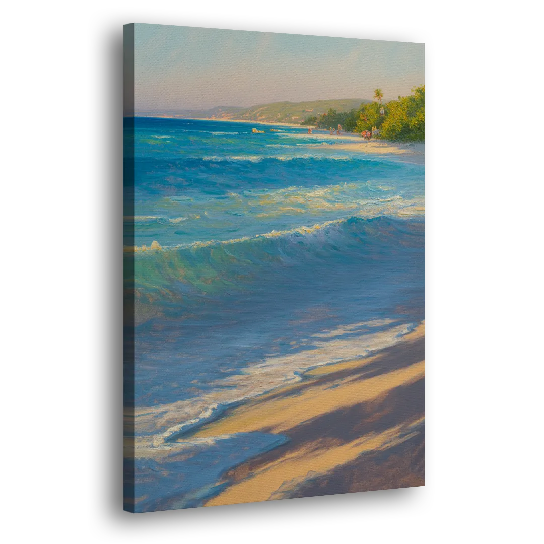 Palancar Beach Waters Side - Canvas Wall Art