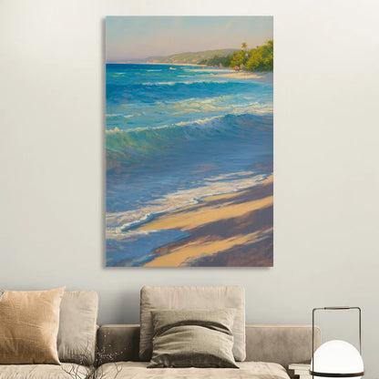 Palancar Beach Waters Sitting Room - Canvas Wall Art