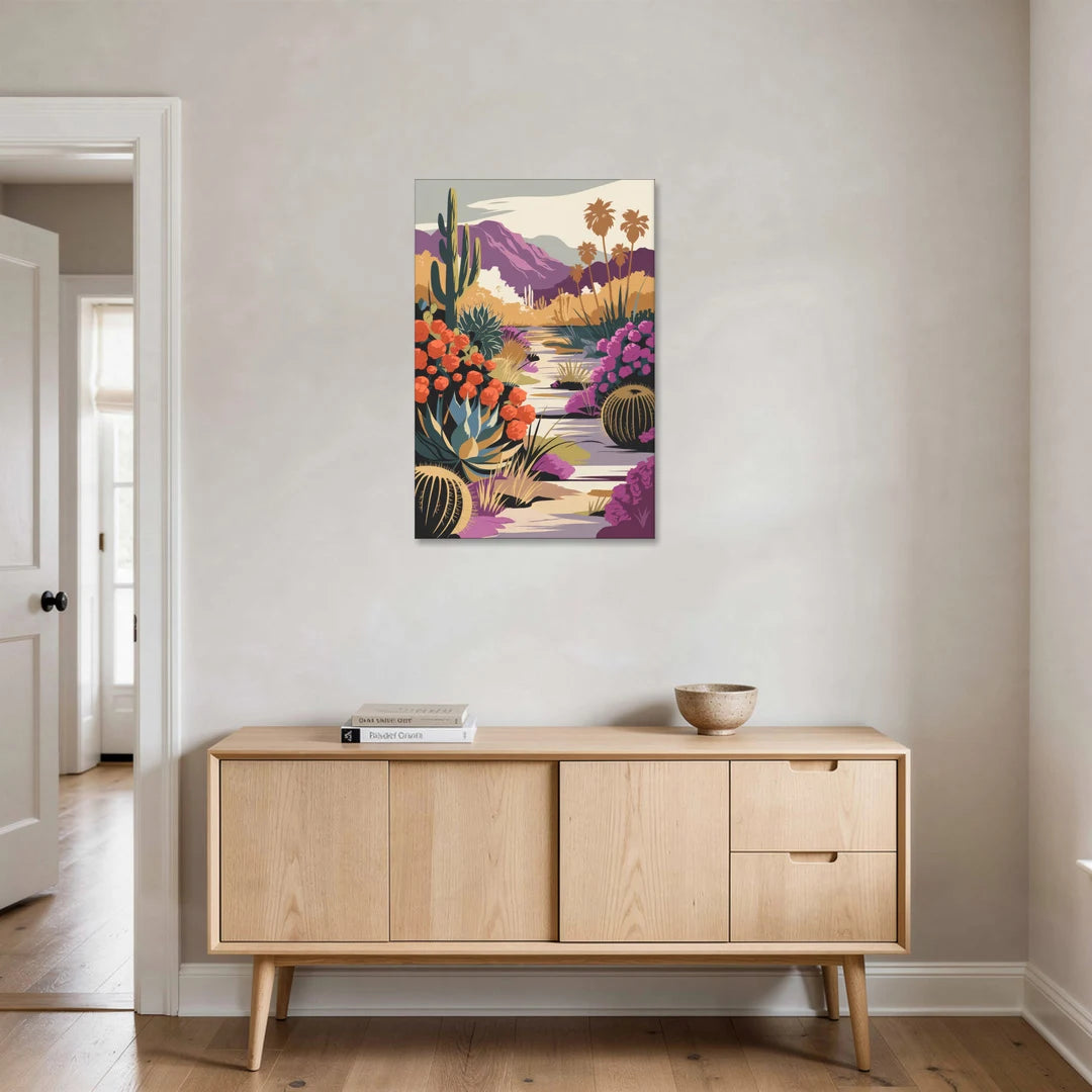 Palm Springs Desert Bloom - Canvas Wall Art - Coffee Table - 24x36