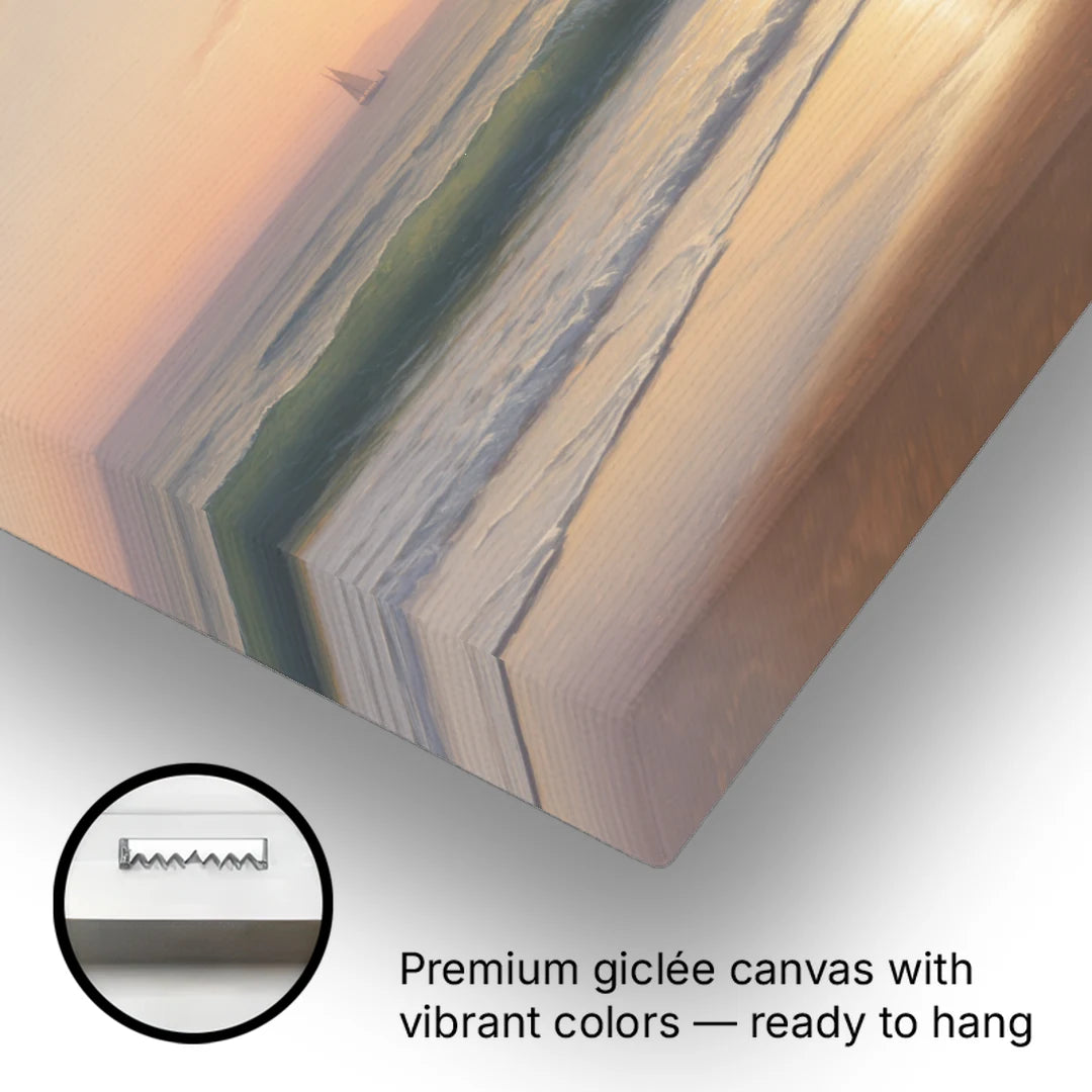 Palmilla Beach Sunrise - Canvas Wall Art - Gallery Wrap Corner