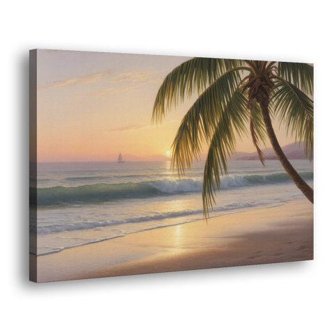 Palmilla Beach Sunrise - Canvas Wall Art - Side
