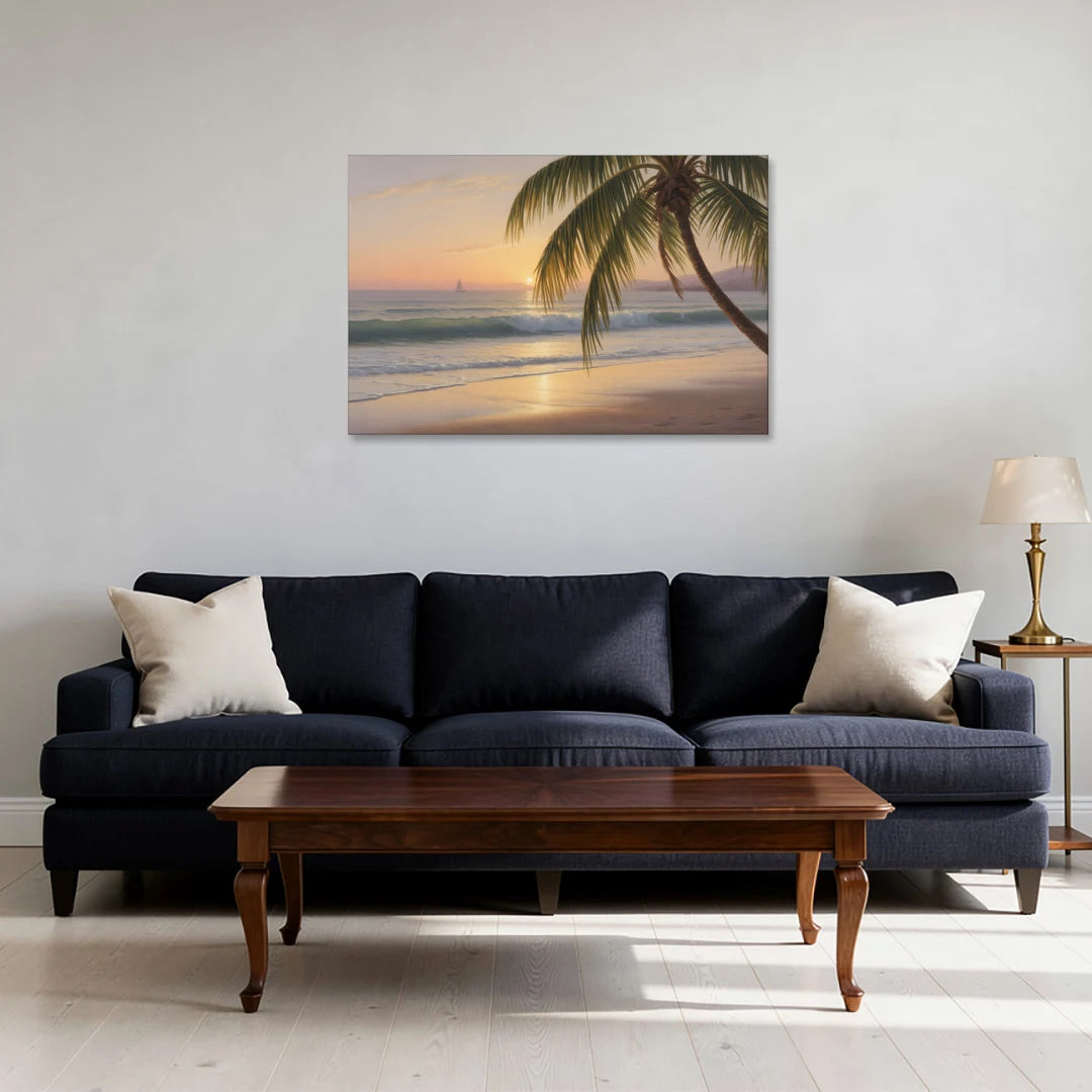 Palmilla Beach Sunrise - Canvas Wall Art - Sofa - 36x24