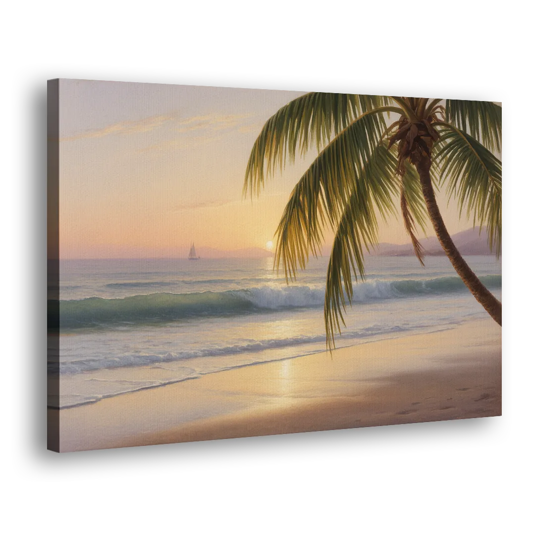 Palmilla Beach Sunrise Side - Canvas Wall Art