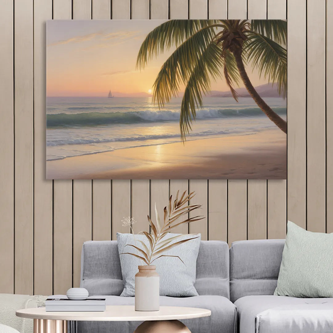 Palmilla Beach Sunrise Living Room - Canvas Wall Art