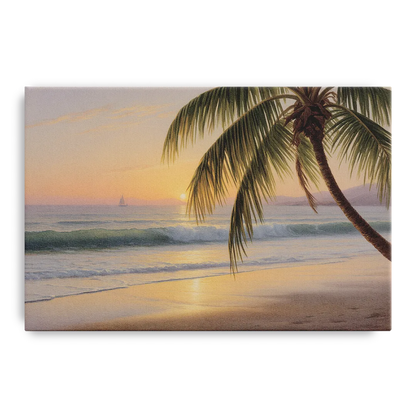 Palmilla Beach Sunrise Front - Canvas Wall Art